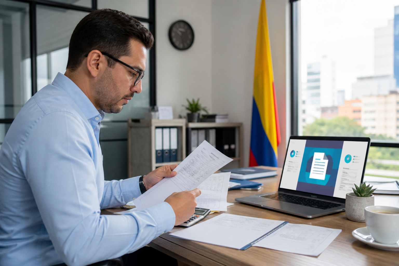 Facturación electrónica DIAN integrada al ERP en Colombia